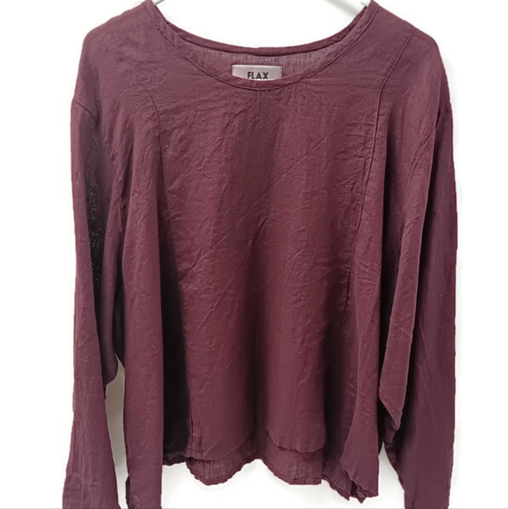 Flax linen blouse